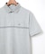 ラインプリント ポロシャツ