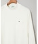 テレコ編み ハイネック Tシャツ