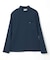 テレコ編み ハイネック Tシャツ
