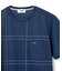 スノーコットン パネルチェック Tシャツ【接触冷感】