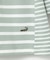 ボーダー 切り替え 七分袖Tシャツ