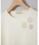 ブローチプリント 半袖 Tシャツ