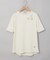 ブローチプリント 半袖 Tシャツ