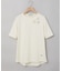 ブローチプリント 半袖 Tシャツ