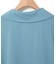 リップルボーダー 七分袖 Tシャツ