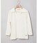 リップルボーダー 七分袖 Tシャツ