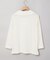 リップルボーダー 七分袖 Tシャツ