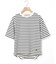 天竺 ボーダー Tシャツ