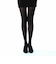 満足　タイツ 無地 80デニール