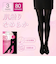 【デイリー満足】3足組 タイツ 無地 80デニール SCYゾッキ