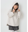 【KIDS】ジャージメルトンフード付きアウター/リンクコーデ