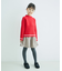 【KIDS】リブ切り替えニットプルオーバー/WEB限定サイズ:110cm・リンクコーデ