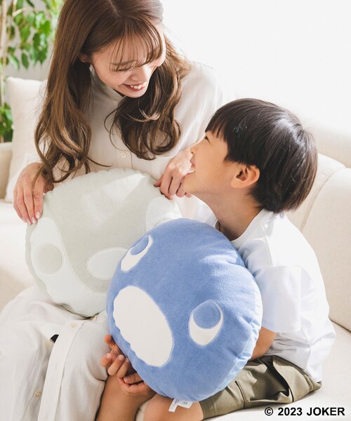 Pingu × ROPE' PICNIC】接触冷感×パイル地フェイスクッション｜ロペ