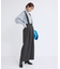 ウールライクサスペンダー付きパンツ