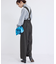 ウールライクサスペンダー付きパンツ