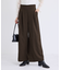 ウールライクサスペンダー付きパンツ