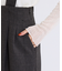 ウールライクサスペンダー付きパンツ