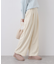 ベロアコーデュロイイージーワイドパンツ