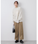 ベロアコーデュロイイージーワイドパンツ