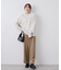 ベロアコーデュロイイージーワイドパンツ
