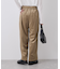 ベロアコーデュロイイージーワイドパンツ