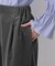 ベロアコーデュロイイージーワイドパンツ