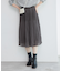 着丈が選べるエアリーブライトプリーツスカート