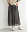 着丈が選べるエアリーブライトプリーツスカート
