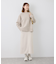 【3サイズ展開】裏起毛ボンディングジョーゼットアイラインスカート