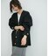 【再入荷】・【サステナブル】ロゴボタンミドルカーディガン