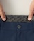 【ストレッチフォーサー】9分丈ツイルテーパードパンツ