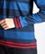 『SEASON COLLECTION』HEAT NAVIボーダーハーフジップ長袖シャツ