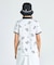 『SEASON COLLECTION』SUNSCREENジャカード×ペンギン総柄プリント半袖シャツ