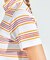 『SEASON COLLECTION』ストレッチマルチボーダースタンドジップ半袖シャツ