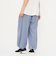 接触冷感ウーブンワイドパンツ
