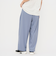 接触冷感ウーブンワイドパンツ