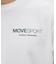ムーブスポーツ MoveSport ドライメッシュ ビックロゴ 半袖シャツ