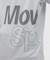 ムーブスポーツ MoveSport ビックロゴ 裏起毛スウェットフーディー