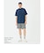 ペンギン バイ マンシングウェア penguin BY MUNSINGWEAR MOCK NECK GRAPHIC SHIRT
