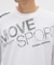 ムーブスポーツ MoveSport ドライメッシュ ビックロゴ 長袖シャツ
