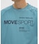 ムーブスポーツ MoveSport アウトラインロゴ 長袖シャツ