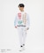 【Numberコラボ】ACTIVE SUITS 2FACE 鹿の子ジャージ オーセンティック ロングパンツ