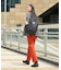 ルコックスポルティフ le coq sportif エアスタイリッシュパンツ ヒートナビ 前開きストレート