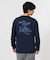グラフィック長袖Tシャツ