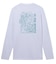 グラフィック長袖Tシャツ