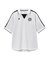 ルコックスポルティフ le coq sportif ストライプジャガード襟付きゲームシャツ