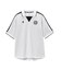 ルコックスポルティフ le coq sportif ストライプジャガード襟付きゲームシャツ