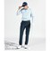 マンシングウェア MUNSINGWEAR サンスクリーンNIRドット鹿の子長袖ポロシャツ