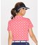 ルコックスポルティフ ゴルフ le coq sportif golf 総柄半袖シャツ