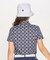 ルコックスポルティフ ゴルフ le coq sportif golf 総柄半袖シャツ